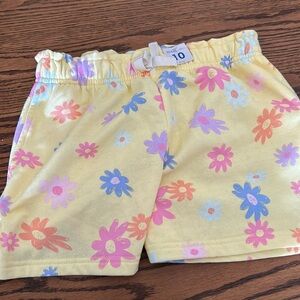 Floral fleece shorts garanimals